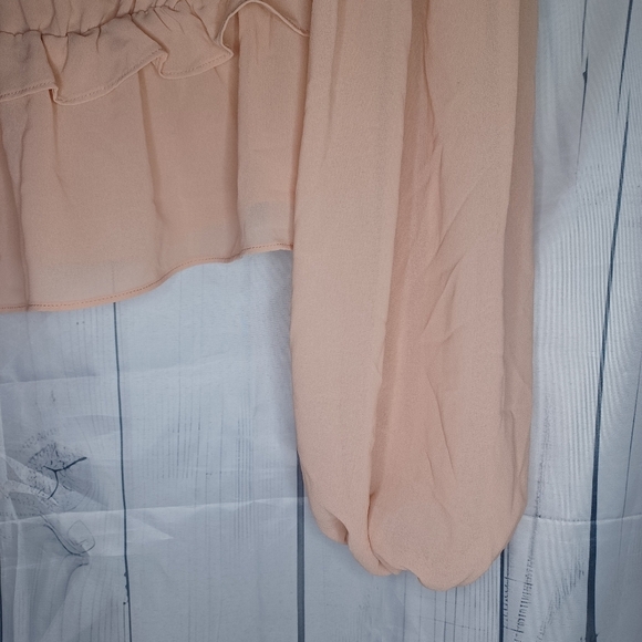 Lush boho v-neck fairycore Cropped top - Picture 11 of 16